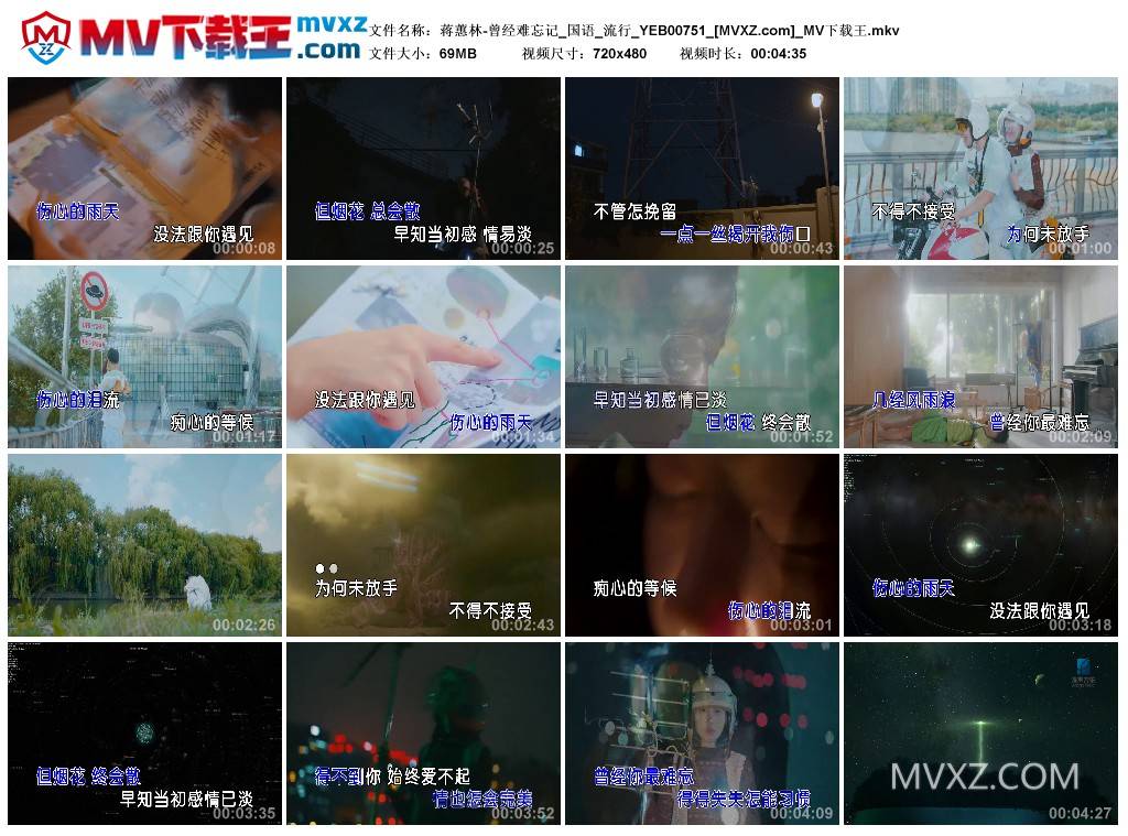 蒋蕙林-曾经难忘记_国语_流行_YEB00751